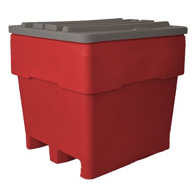 plastic bulk container with lid
