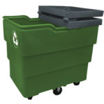 Recycling Carts with lid