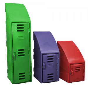 Rotationally Molded plastic Lockers