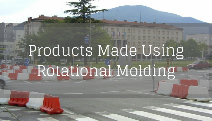 Products made using rotational molding