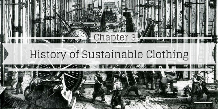 history of sustainable clothing
