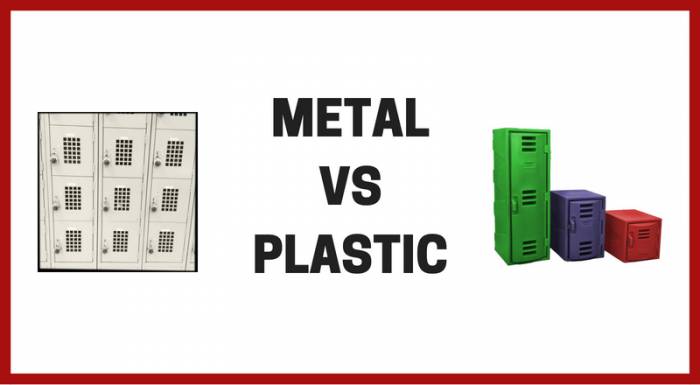 Metal Versus Plastic Lockers