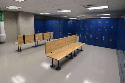 locker room seating